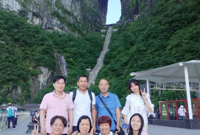 張家界康輝旅游7月份接待分享，好品質(zhì)，看的見，康輝品質(zhì)游！